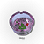 Cinzeiro de Vidro Rosa Baked Bunny - Imagem 4