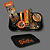 Kit Bandeja Sadhu G  -  Laranja - Imagem 1