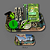 Kit Bandeja Gorilla G  - Verde e Branco - Imagem 1
