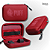 Case Puff Life Clássico Colors Vinho - Imagem 1