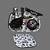 Kit Bandeja Gizeh  - Preto - Imagem 1