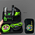 Kit case Bola Aí Tio Patinhas - Preto e Verde - Imagem 1