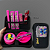 Kit case Bola Aí Stitch - Rosa - Imagem 1