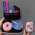 Kit Case Hello Kitty  - Rosa e Azul - Imagem 1