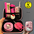 Kit Case Hello Kitty - Rosa - Imagem 1