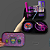 Kit Case Serie Girl - Roxo - Imagem 1