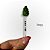 Piteira de Vidro - Bud verde - Imagem 1