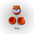 Slick de Silicone Cachorro Corgi - Imagem 1