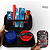 Kit Case To na be - Azul e laranja - Imagem 1
