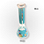 Ice Bong de vidro Rick and Morty Colmeia 28cm - Imagem 2