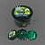 Dichavador De Metal 3 Partes Full Rick e Morty - 50 mm - Imagem 1