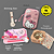 Kit Hello Kitty Completo - Bandeja + Case Rosa + Mini Bong + Cinzeiro - Imagem 1