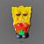 Bong de Silicone - Bob Esponja - Imagem 1