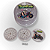 Dichavador de Acrilico 3 Partes 60 mm Thum Punk - Imagem 1