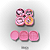 Dichavador Quadrado Magnatas - Hello Kitty - Imagem 1