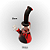 Bong de vidro + silicone 23cm - Imagem 3