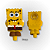 Pipe de Silicone Bob Esponja - Imagem 1