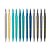 Brush Pen 4.4mm e Fineliner 0.4mm Tris Vibes Oceano 12 cores - Imagem 2