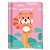 Caderno Brochura 1/4 Lala Pets Novo Modelo 80 Folhas Credeal - Imagem 4