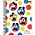 Caderno Colegial Mickey Mouse Libras 10 matérias 160 Folhas Foroni - Imagem 8