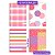 Caderno Colegial 10 Matérias Joy 160 Folhas - Imagem 1