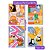Caderno Universitário Escolar Grande Pet Fun Coleção 2025 1 Matéria 80 Folhas Credeal - Imagem 1