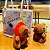Chaveiro Fofo Mochila, Chaves, Bolsa e Estojo De Capivara 1 Unidade 12cm - Imagem 1