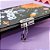 Caderno Diário Luxo Astronauta Laranja  A5 Cadeado e Caneta Gel Fofy 50 Folhas Decoradas - Presente - Imagem 3