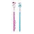 2 Caneta Gel 0.7mm com Carimbo Divertida Cute Gato - 2 Un BRW tinta Azul - Imagem 4