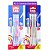Caneta Gel Tris Rainbow - 1.0mm Tinta Colorida Arco Íris Cartela 3un Tris - Imagem 1