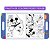 Álbum de Colorir Maleta com 68 Adesivos Mickey Mouse 8 Folhas Tilibra - Imagem 3