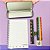Kit Artístico Escolar Power Game Menino 11 Itens Fofy - Caderno, Lápis de Cor, Lápis de Escrever - Imagem 3