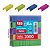 Kit Chaveiro Mini Grampeador Petit Grampos n°10 + 2000 Grampos Coloridos n°10 Tris - Grampeia 10 folhas - Imagem 3