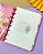 Caderno de Disco - Florologia Lírios  70 Folhas Decoradas Tamanho A5 (21 x 14,8cm) Flores - Imagem 3