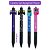 Caneta Esferográfica Gel 0.7mm Apagável Player Game BRW - Tinta Azul - Imagem 3