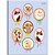 Caderno Brochura Grande Smoogies Pets Cachorro e Gato Modelo 2025 Foroni 80 Folhas - Imagem 8