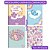 Caderno Brochurão Universitário Ursinhos Carinhosos 80 Folhas com Adesivos Animativa - Imagem 1
