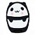 Kit Apontador com Depósito 2 Furos, Borracha e Régua Pequena 15cm Panda BRANCO- Tilibra - Imagem 6