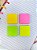 Kit 4 Blocos Adesivos 3,8×3,8 cm - 400 Folhas Pastel ou Neon | Lembretes, Estudos e Organização - Imagem 2