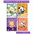 Caderno de Caligrafia Brochurão LALA Pets 40 folhas Tamanho 200x275mm Infantil Atividade Escolar Caderno Costurado - Imagem 1