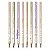 8 Lápis Grafite Tris Fiori Holic Delicata HB Kit 8 Unidades Estampa Floral Degradê - Imagem 2