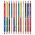 Lápis de Cor Tris Mega Soft Color Bicolor 24 Cores Neon, Metálicas e Clássicas Ponta Dupla TraçoEscolar e Artístico - Imagem 2