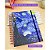 Caderno Luxo A5 Van Gogh Noite Estrelada 100 Folhas Decoradas e Repocisionável 90g Papelaria De Luxo Profissional - Imagem 1