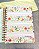 Caderno Wire-o Folhas Reposicionáveis - Florologia Rosas 100 Folhas Decoradas Tamanho A5 (21 x 14,8cm) Flores - Imagem 8