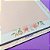 Prancheta Estampada A5 + 30 Folhas Decoradas Floral Elegante Kawaii - Imagem 5