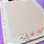 Prancheta Estampada A5 + 30 Folhas Decoradas Floral Elegante Kawaii - Imagem 6