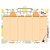 Prancheta Horizontal com Bloco de Planejamento Semanal Fun Fruits - 30x21cm 52 Folhas - Imagem 3