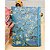 Caderno Smart Universitário Van Gogh Amendoeiras - 10 Matérias 140 Fls 90g Folhas Reposicionáveis e Capa Dura - Imagem 3