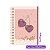 Caderno Universitário Perfume Doce Romance - 10 Matérias 160 Folhas Animativa Papelaria Premium Larissa Monoela - Imagem 6