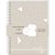 Caderno Colegial Multi-Miolos Colore Line 3B –75 Folhas Capa Dura, Folha Pautada, Lisa e Pontilhada - Imagem 12